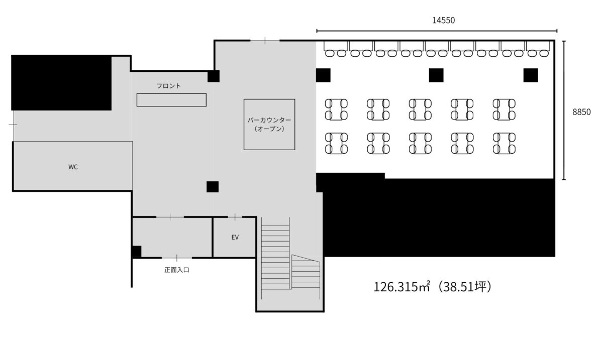 イトマーレ 会場レイアウト・内観イメージ